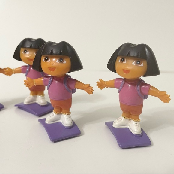 2006 Dora the Explorer and Swiper Figures Cake Toppers Toys - Picture 6 of 16